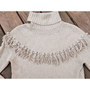 Saks Fifth Avenue Beige Quiet Luxury Cashmere Ble… - image 1